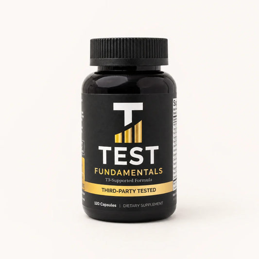 Test Fundamentals T3, 120 capsules, one month supply